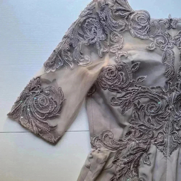 NWT JJ's House Mother of the Bride Maxi Dress. Size 14 - Picture 4 of 11